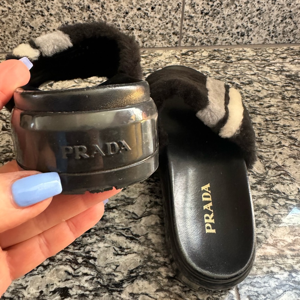 Prada Mink Slides - Picture 14 of 17